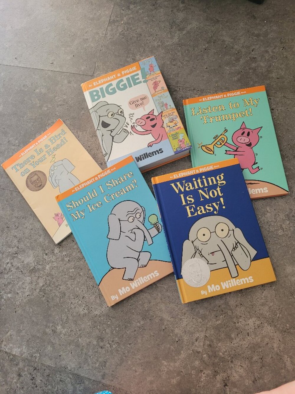 Mo Willems Elephant & Piggie Book Lot of 5 Children's Early Reader Hardcover Boo